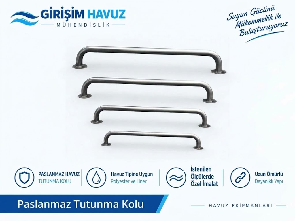 Paslanmaz Çelik Tutunma Kolu
